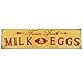 Barnyard Designs Retro Vintage Metal Tin Bar Sign, Decorative Wall Art Signage, Primitive Farmhouse Country Kitchen Home Décor, 13.75