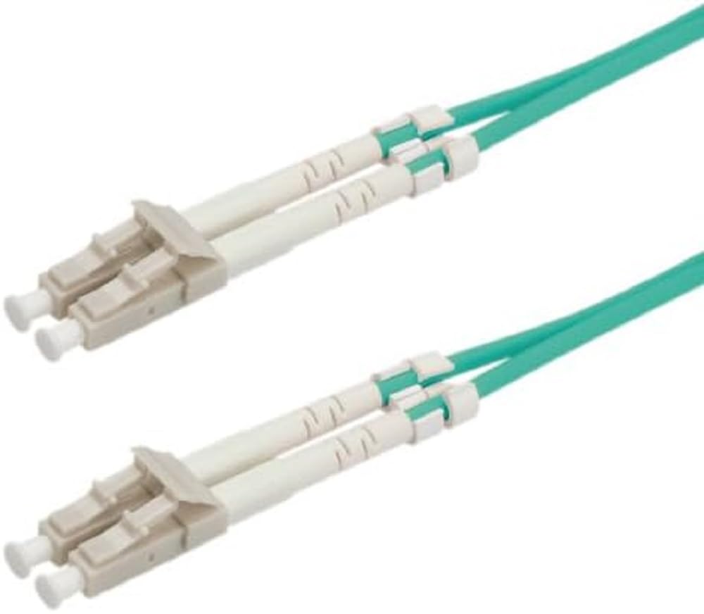 Value | Fibre Optic Jumper Cable | 50/125µm | LC/| OM3 | Turquoise | 3.0 m