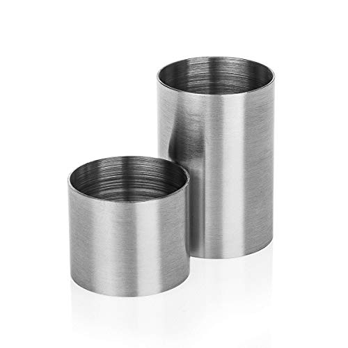 Ruiqas 6Pcs Cocktail Making Set 700ml Stainless Steel Cocktail Shaker Mixer Set Bar Bartender Tool Kit