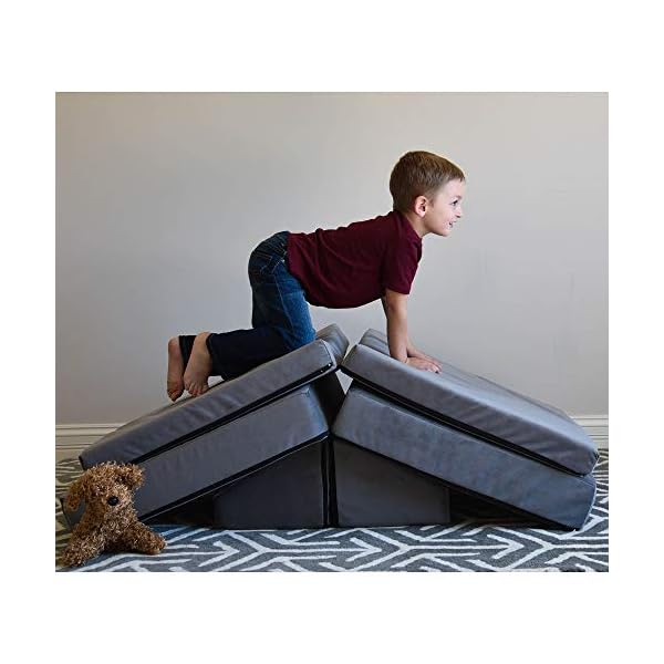 Children’s Factory The Whatsit Kids Couch or 2 Chairs, Gray, CF349066