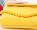 Hosaire Girl Bag Plush Flower Mini Handbag Shoulder Bag Messenger Bag for Toddlers and Preschoolers Yellow