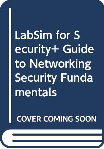 LabSim for Security+ Simulation Software by Testout!