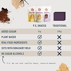 Plant Based Instant Pudding by P.S. Snacks