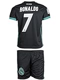 Real Madrid #7 Ronaldo 2017 / 2018 Away - Kids Jersey & Shorts - Youth Sizes