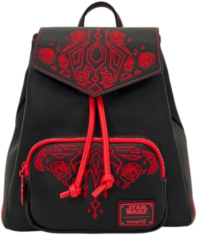 Loungefly Star Wars Kids Mini Backpack - Black Disney Parks Star Wars Glow-in-the-Dark Loungefly Mini  main image 3