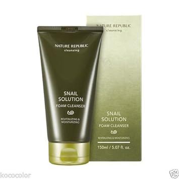 nature republic snail face wash