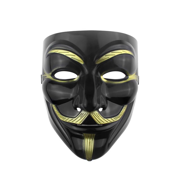 Udekit Hacker Anonymous Mask V For Vendetta Mask For Kids Women Men Halloween Party Costume Cosplay