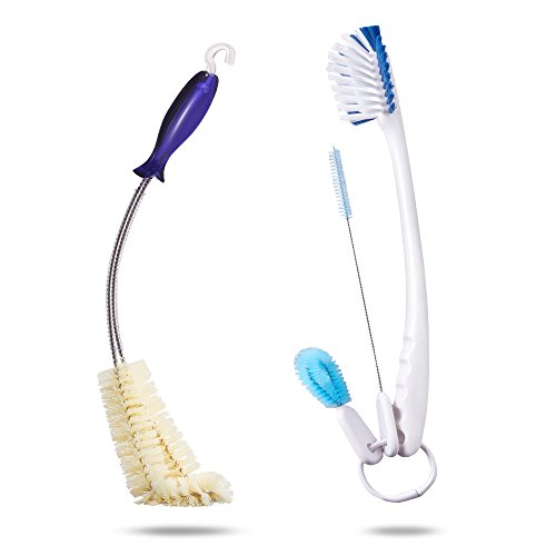 Brush Water Cleaning Set Baby Wine Glass Portable Swell Bott