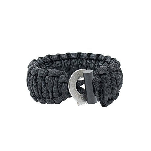 Men s Paracord Bracelet With Firestarter & Braided - Paracord Survival Bracelet - Survival Jewelry with Braided Firestarter By Paracord Planet - Military Grade Menâ€™s Bracelet, Paracord bracelet military - Premium Quality Outdoor Gear - Perfect for