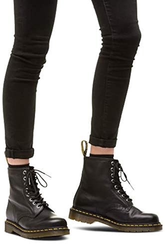 Dr. Martens Women's 1460 W Nappa Combat Boot, Black, 9 in Dubai - UAE |  Whizz Motorcycle \u0026 Combat