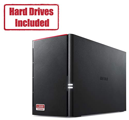 Buffalo LinkStation 520 4TB NAS de almacenamiento en la nube privada con discos duros incl