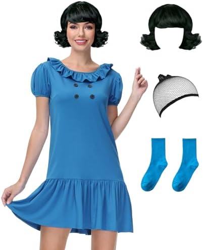 Amazon.com: Lucy's Blue Dress for Girls the Lucy Van Pelt Dress Dress from  You are a Good man Charlie Brown 3 Years : Clothing, Shoes & Jewelry