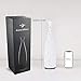Ceramic Essential Oil Diffuser, JolyJoy Decorative Aromatherapy Humidifier w/Hand-Crafed White Porcelain Vase Cover & Pretty LED Light, Premium Birthday Gift for Women/Men
