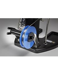 Soporte para soldar con lupa y lampara ledes RC Logger con base y esponja resistentes para trabajo u ocio