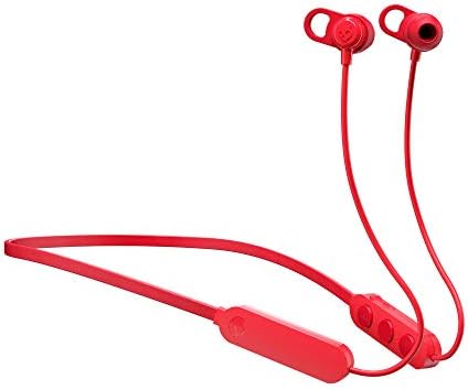 SkullCandy S2JPW-M010 Jib In Ear Wireless Headphones with Mic, Red