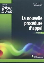 La  nouvelle procédure d'appel
