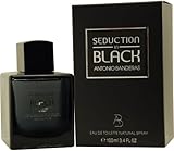 SEDUCTION IN BLACK For Men By ANTONIO BANDERAS Eau De Toilette Spray