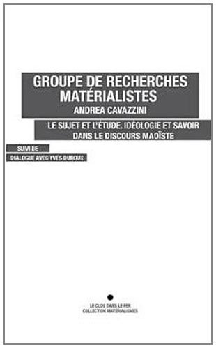 Le  sujet et l'étude