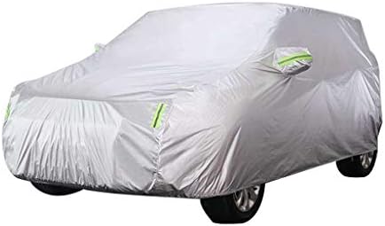 GAIXIA Car Cover Indoor and Outdoor Thick Oxford Cloth Anti-fouling Sun Protection Rain Warm Cover for Skoda KODIAQ Off-Road Vehicle SUV Car Cover