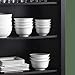 DOWAN 7 Inches, 36 oz Porcelain Deep Bowl Set for Soup, Salad, Ramen, Set of 3, White
