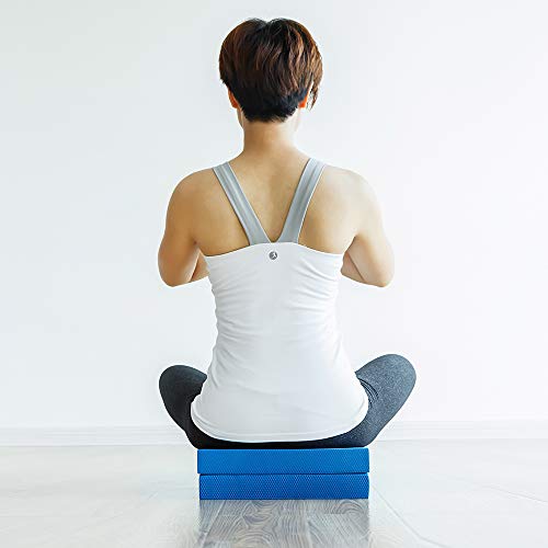 image for StrongTek Extra Large Balance Pad, Balancing Foam Pad, 2 in 1 Yoga Foa