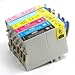 6 Pack -Remanufactured High Yield T048 ink Cartridges For Epson T048120 T048220 T048320 T048420 T048520 T048620 Compatible With Stylus Photo R200 R220 R300 R300M R320 R340 R500 R600 RX500 RX600 RX620