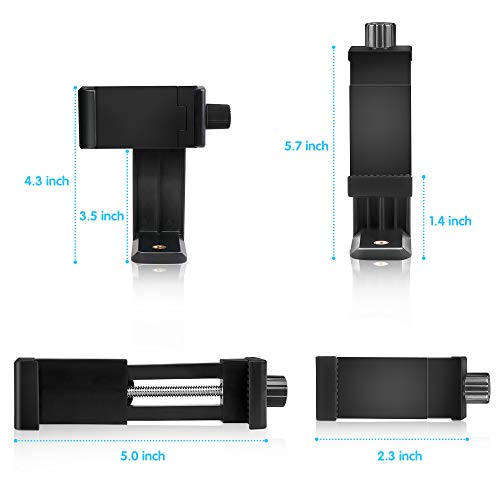 image for UBeesize Cell Phone Tripod Mount with Wireless Remote, Selfie Stick Mo