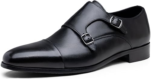 Amazon.com | Nunn Bush Men's KORE EZ Hero Plain Toe Monk Strap
