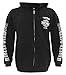 Harley-Davidson Men's Lightning Crest Full-Zippered Hooded Sweatshirt
