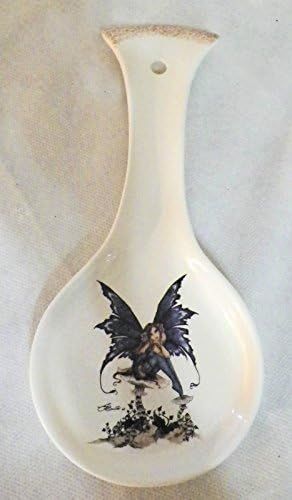Amy Brown Fairy Collectible Kitchen Utensil Spoon Rest Holder Wall Decor