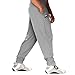 Otomix Men's 100% Cotton Solid Color Baggy Bodybuilding Workout Pants Black X-Large