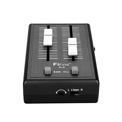 Fifine 2 Channel Amplifier Mini Mixer for Tablets and Smartphones Buy