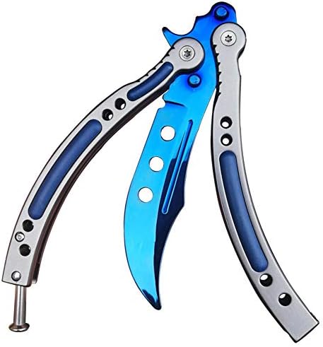 LOVIZA Practice Stainless Steel Training Practice Comb Unsharpened Blade 100% Safe Strong and Durable The Blade is not Sharp.