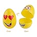 Easter Eggs Containers with 6 Face Emotions for Easter Party Supplies -- 24Packs (3.2