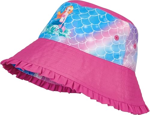 Playshoes Bonnet de Bain Chapeau de Soleil, Mermaid, 51cm Mixte Enfant