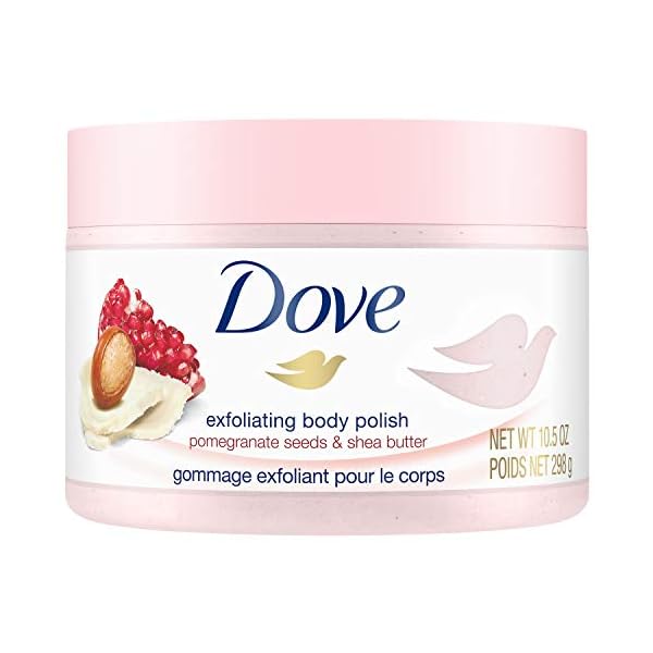 dove pomegranate body scrub