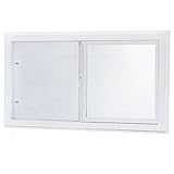 TAFCO WINDOWS Vinyl Slider Window, 32 in. x 18