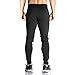 BROKIG Mens Zip Joggers Pants - Casual Gym Workout Track Pants Comfortable Slim Fit Tapered Sweatpants with Pockets