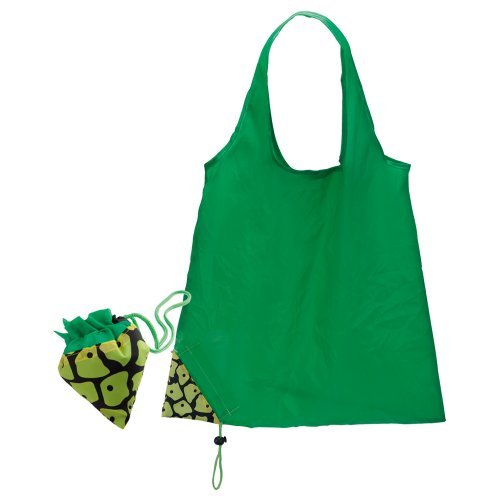 eBuyGB Shopping Bag, Fabric, Green, Pineapple