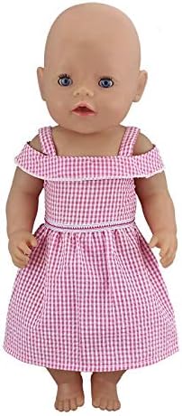 New Dress Wear for 43cm Zapf Baby Born Doll 17 Inch Reborn Babies Dolls Clothes