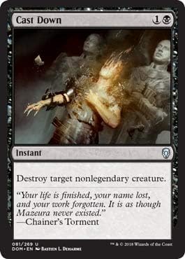 Cast Down - Foil - Dominaria