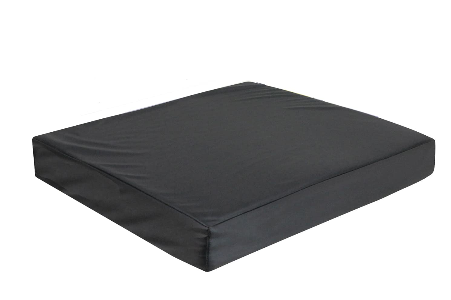 BUY ALL HERE Pressure Relief Wheelchair Seat Cushion Bolster Water Proof Fire Retardant Cover in Black (18 x 16 x 2 Inch) 45 x 40 x 5 CM