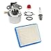 HURI Carburetor with Gasket Air Filter Primer Bulb Spark Plug for 14111 Craftsman 625 498170 6150 Engine