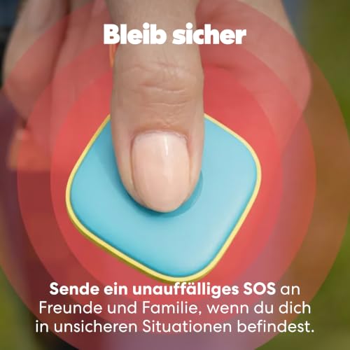 Tile - Bluetooth-Tracker, Schlüssel- und Gegenstandsfinder für Schlüssel, Taschen und mehr. Handy-Finder. iOS- & Android-kompatibel. Handy-Finder. 1er-Pack (Navy Blaze)