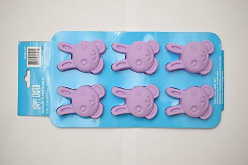 Silicone Easter Bunny Mold Best Gift for Holiday New Design Chocolate Mold Purple Color