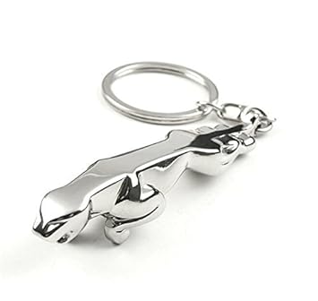 IPP Silver Jaguar Keyring & Keychain