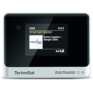 TechniSat DIGITRADIO 10 IR – Stereo-tuner met internetradio, DAB+, WLAN, kleurenscherm, bluetooth, afstandsbediening…