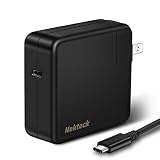 USB IF Certified 65W USB C PD Charger Type C Wall Charger Power Delivery for Laptop MacBook Pro,Pixel 3 2/XL PixelBook Galaxy S9 S9 Plus S8 Nintendo Switch Chromebook Charger(USB-C Cable Included)