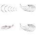 Niome Veterinary Suture Needles For Animal surgical needle and Fur Sew Tool 10pcs 512