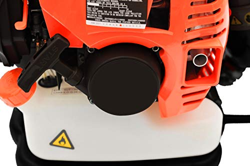 EASYG 2Stroke 3.2HP 52cc Gas Backpack Leaf Blower EPA Powered Debris w/Padded Harness - Thumbnail 4